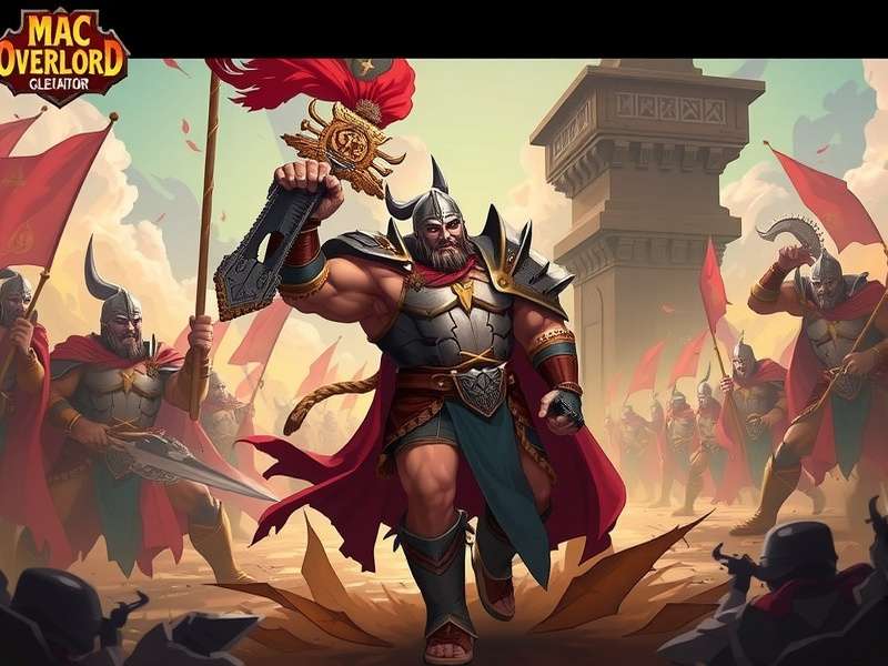 Mace Overlord Gladiator Combat Scene